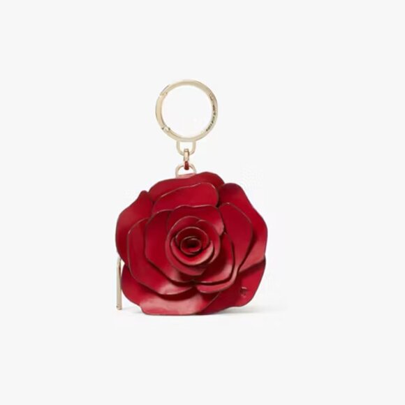 🌹  NWT - Kate Spade Flora 3d Coin Purse 🌹 - Picture 1 of 4